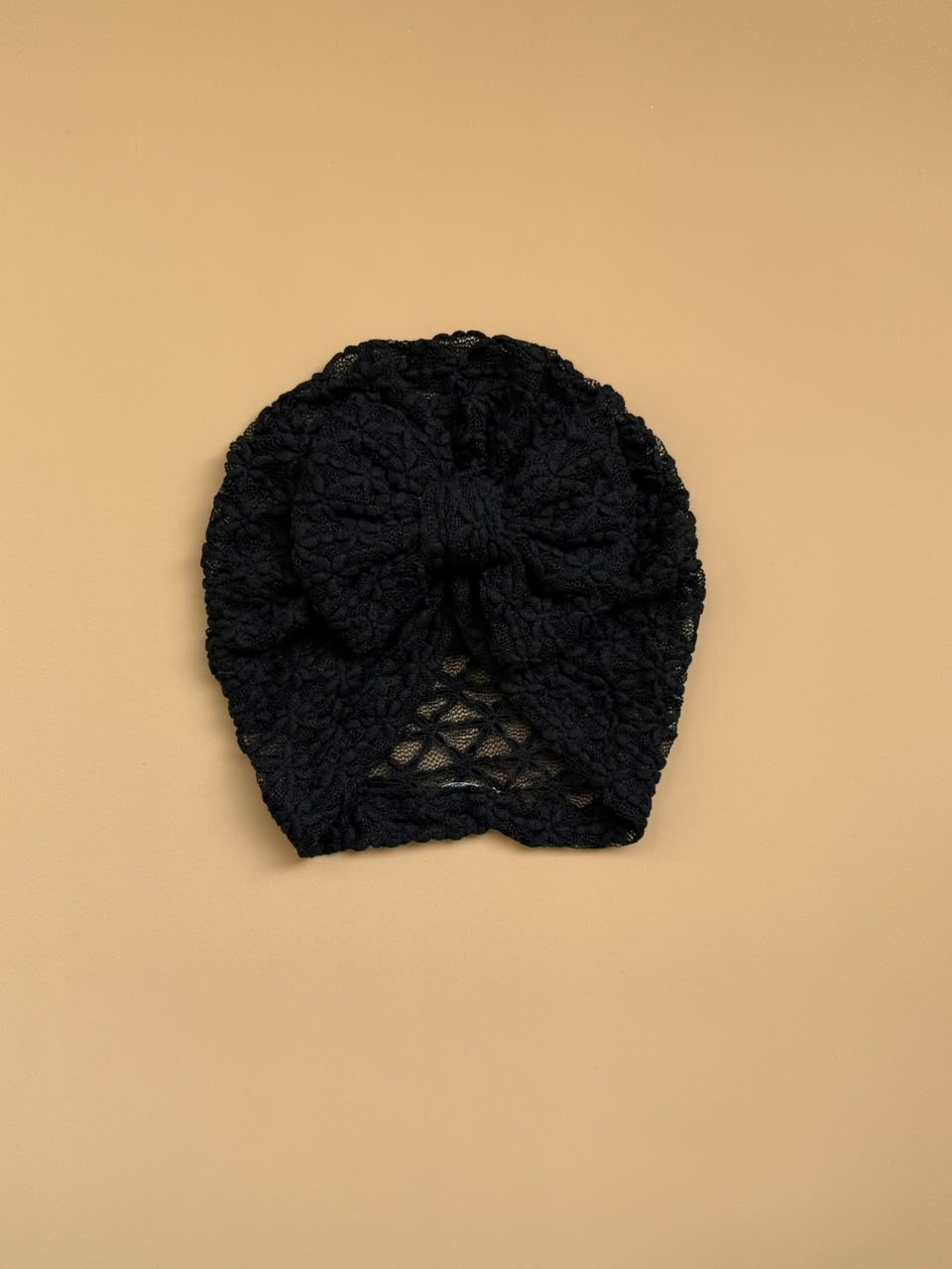 Heirloom Black Turban Bow