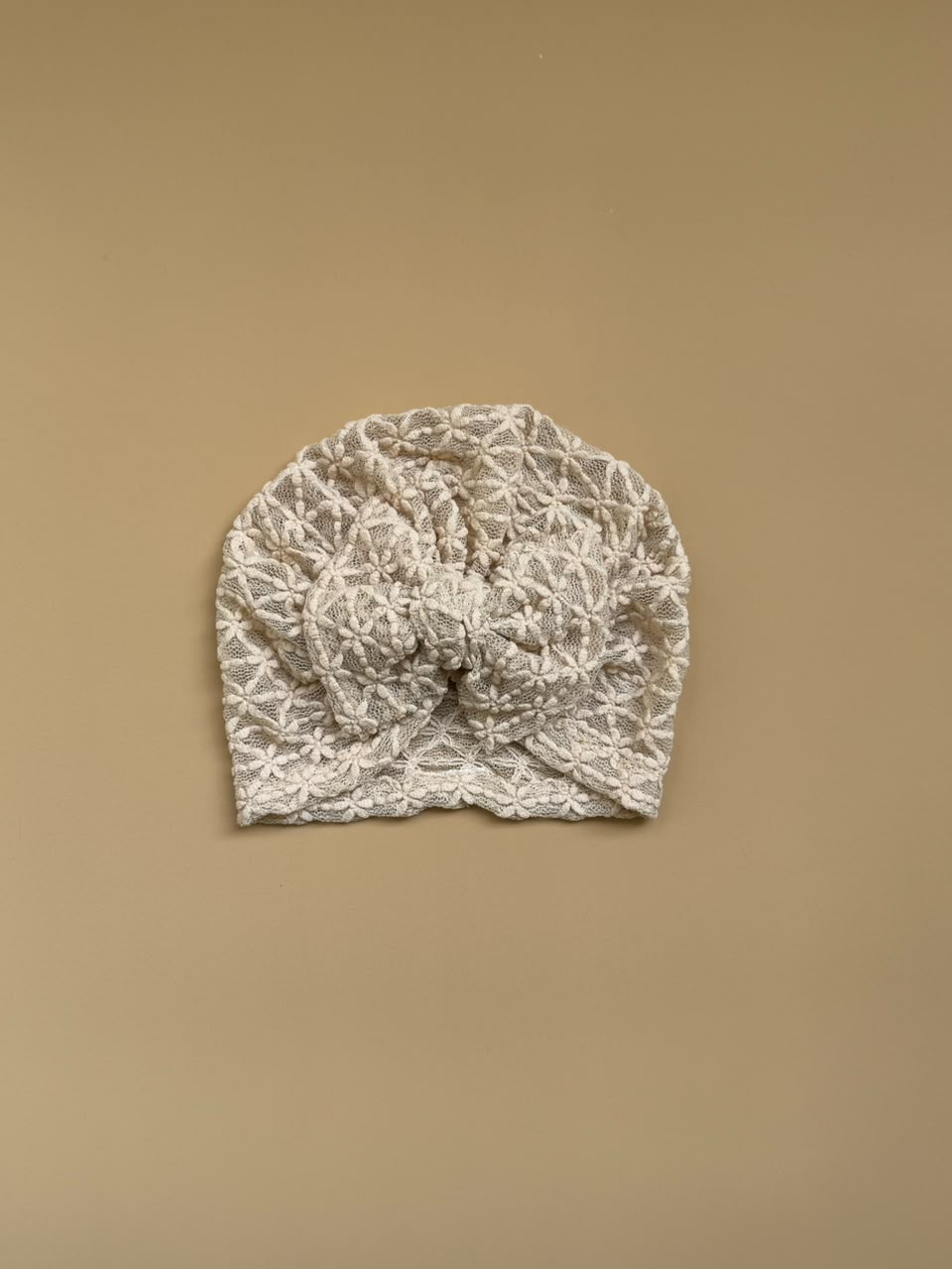 Heirloom Ivory Turban Bow