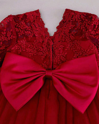 Royal Crimson Heirloom Dress
