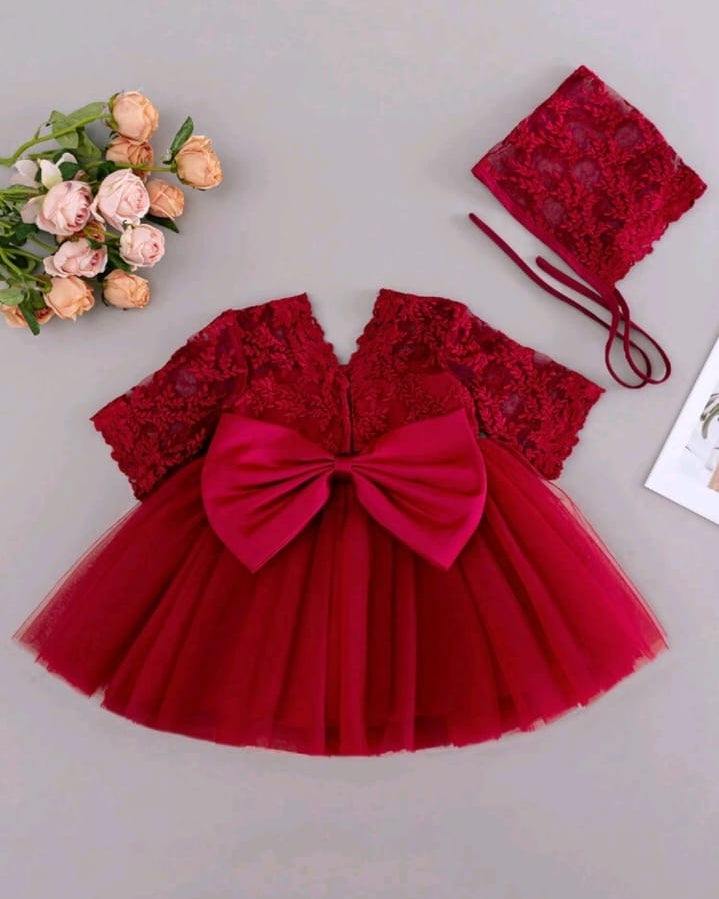 Royal Crimson Heirloom Dress