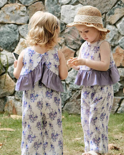 The Purple Floral Set