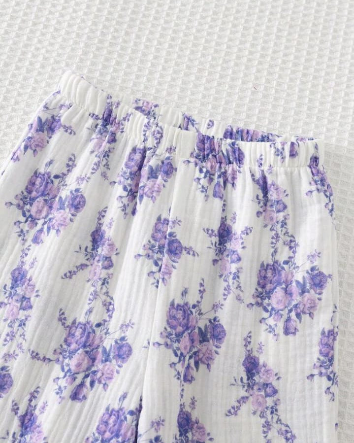The Purple Floral Set