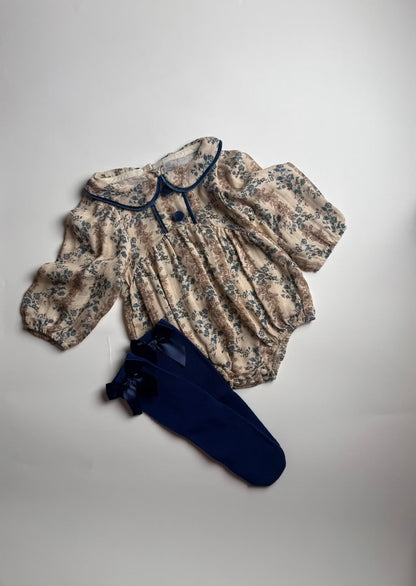Linen Floral Bodysuit
