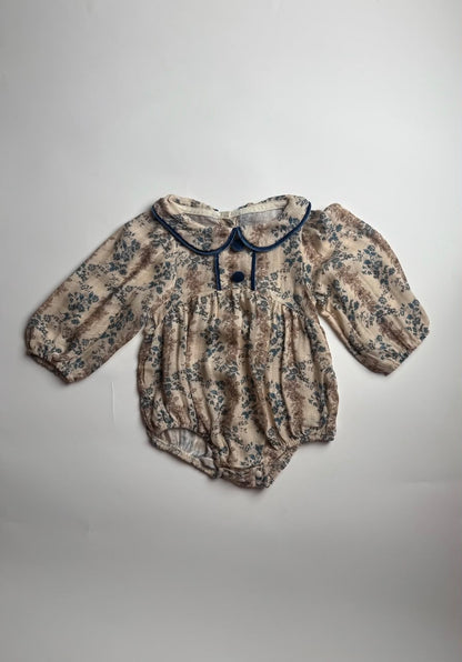 Linen Floral Bodysuit