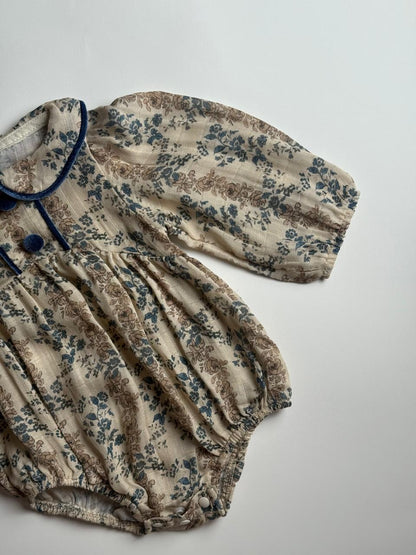 Linen Floral Bodysuit