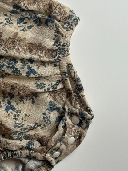 Linen Floral Bodysuit