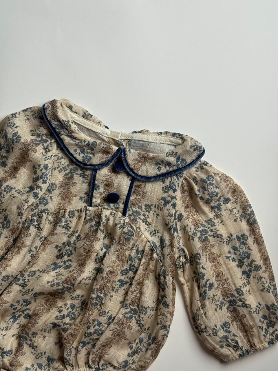 Linen Floral Bodysuit