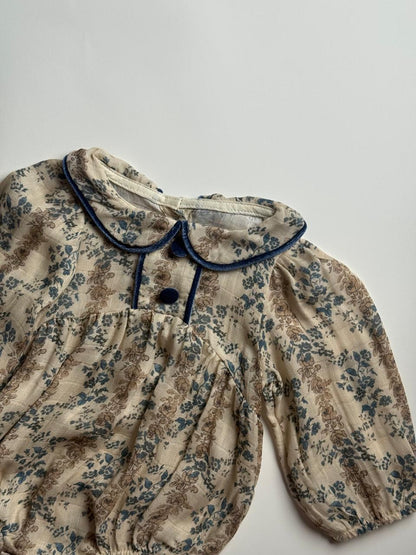 Linen Floral Bodysuit